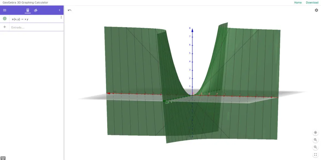 superficie geogebra