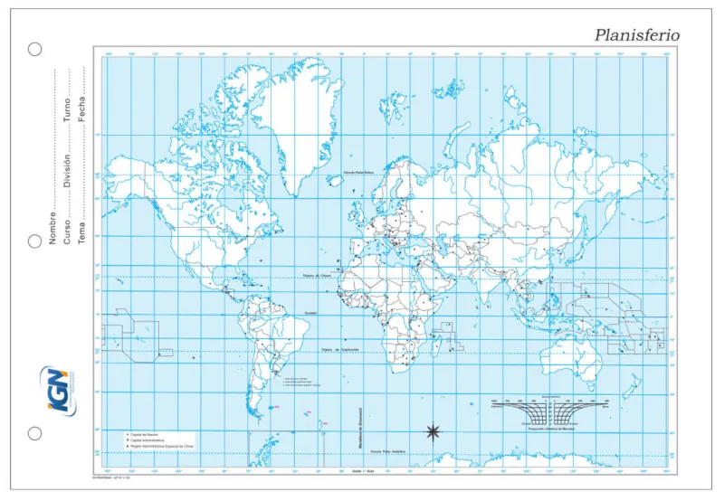 mapas escolares para descargar IGN