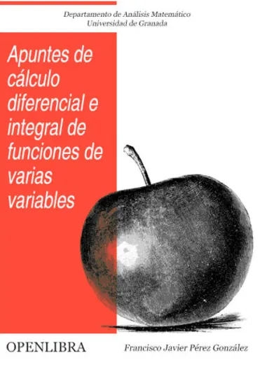 Apuntes de cálculo diferencial e integral de funciones de varias variables