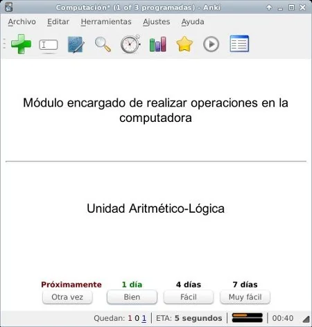 anki estudiar con tarjetas