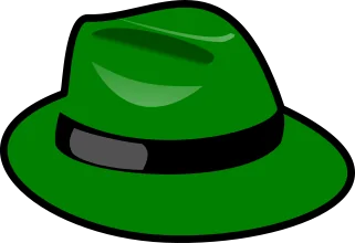 sombrero verde