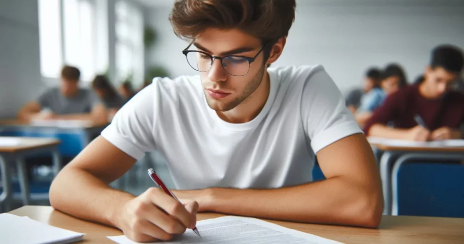 cómo es un examen en la universidad