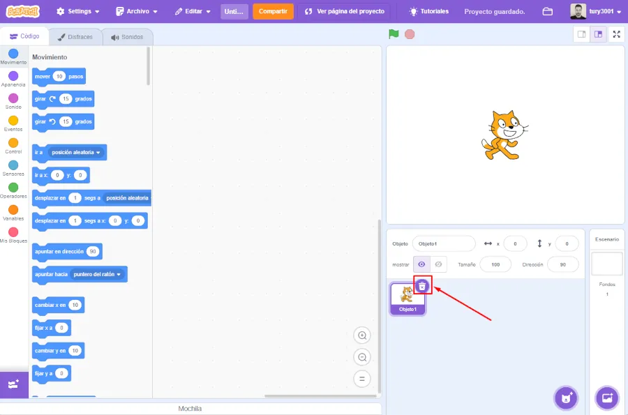 editor de scratch